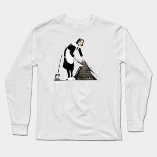 BANKSY Sweep Under the Carpet Long Sleeve T-Shirt